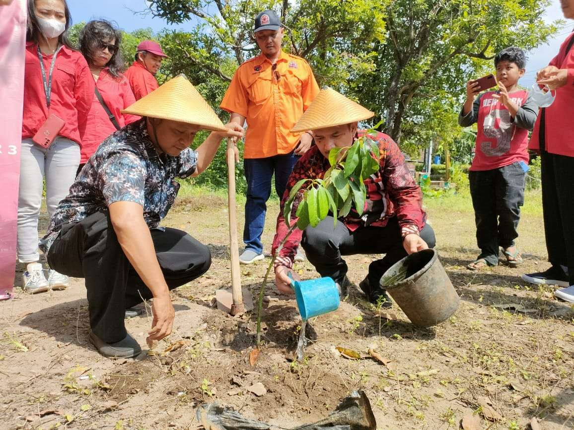 Ribuan Bibit Pohon Ditanam dalam Puncak Perayaan Bulan Bung Karno di Kota Yogyakarta