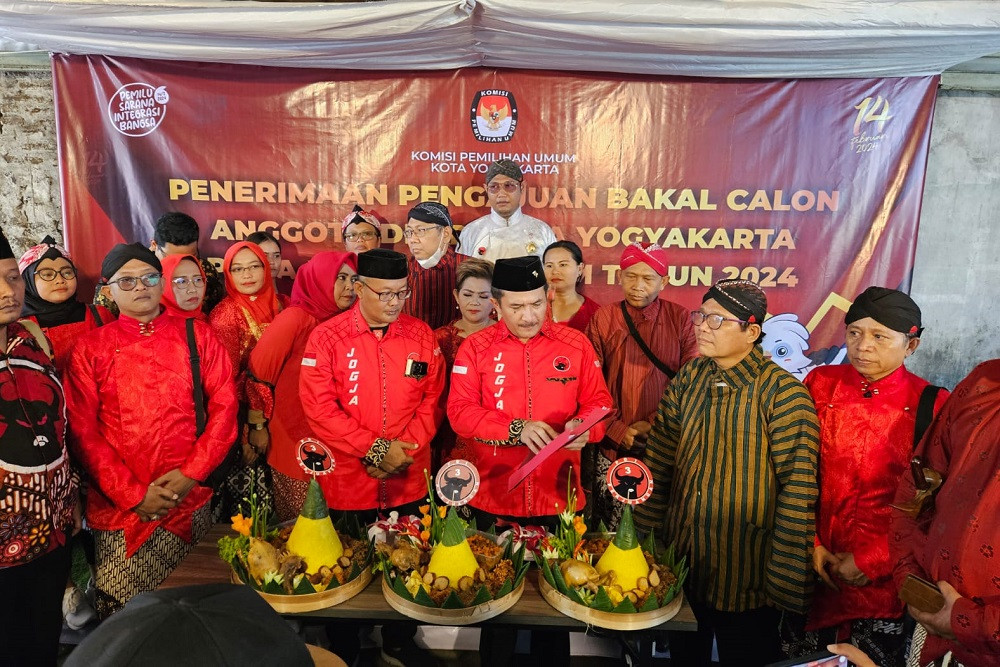 sijogja.com - Sikapi Pemilu Terbuka, PDIP Kota Jogja Ajak Masyarakat Jaga Keutuhan Bangsa Indonesia