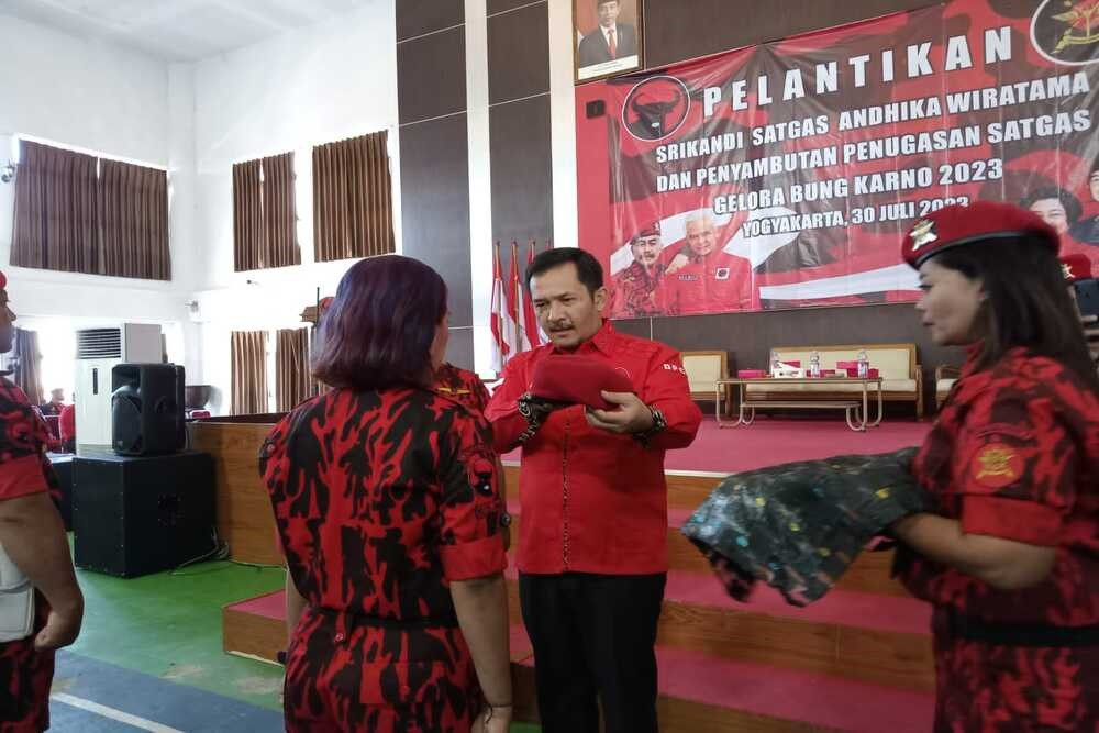harianjogja.com - Srikandi PDI Perjuangan Siap Menangkan Ganjar Pranowo dalam Pilpres 2024